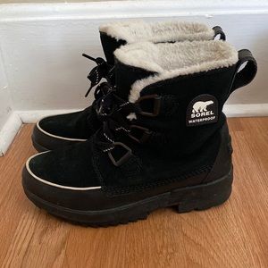 SOREL Women's Tivoli IV Waterproof Boot - Black - Size 8